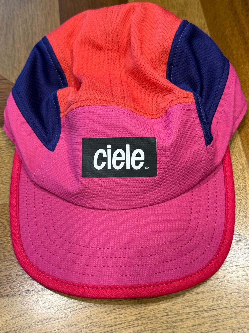 Ciele Performance Running Cap in Pink & Orange Coolwick